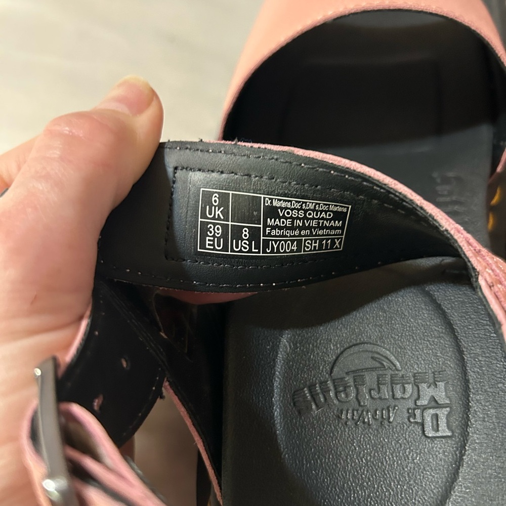 Dr. Martens Pink Sandals - Picture 9 of 9